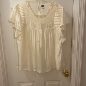 Old Navy pleated blouse